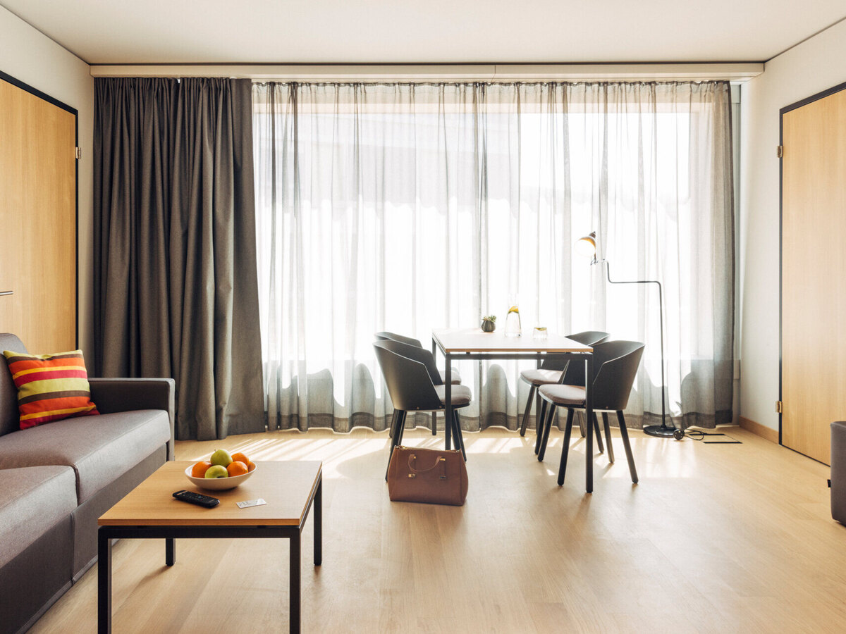 2-Zimmer-Apartment — möbliertes Apartment auf Zeit in Bern, 58–64 m², Kurzzeitmiete über IMMOXX