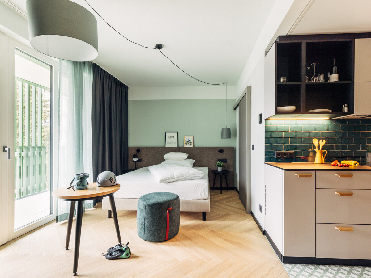 Studio Exklusiv — möbliertes Apartment auf Zeit in Lienz, 22–26 m², Kurzzeitmiete über IMMOXX