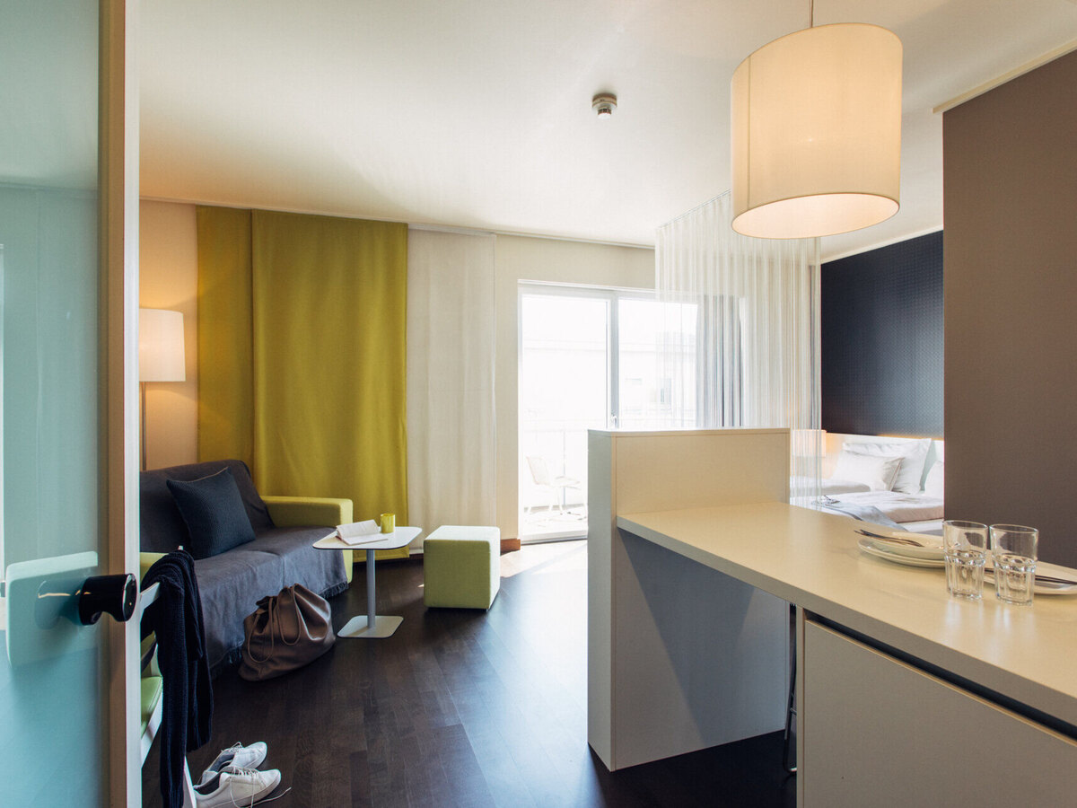 Studio Superior — möbliertes Apartment auf Zeit in Linz, 30–34 m², Kurzzeitmiete über IMMOXX