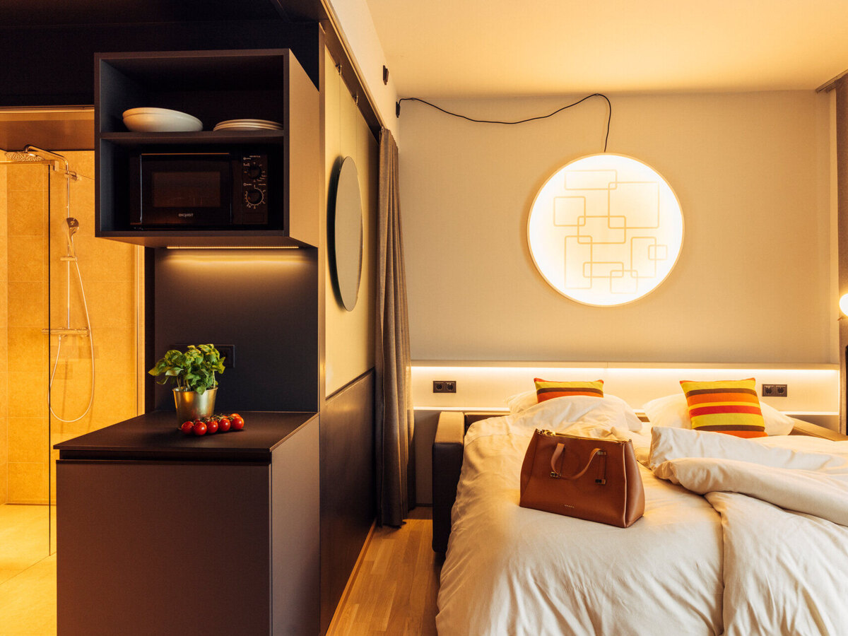 Studio Exklusiv — möbliertes Apartment auf Zeit in Telfs, 21–26 m², Kurzzeitmiete über IMMOXX