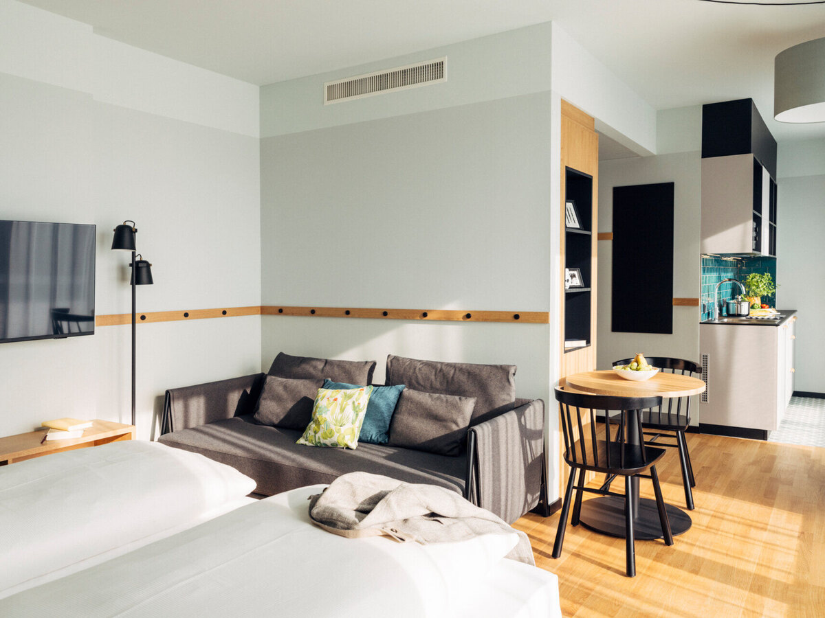 Apartment mit Wohnbereich — möbliertes Apartment auf Zeit in Villach, 30–36 m², Kurzzeitmiete über IMMOXX
