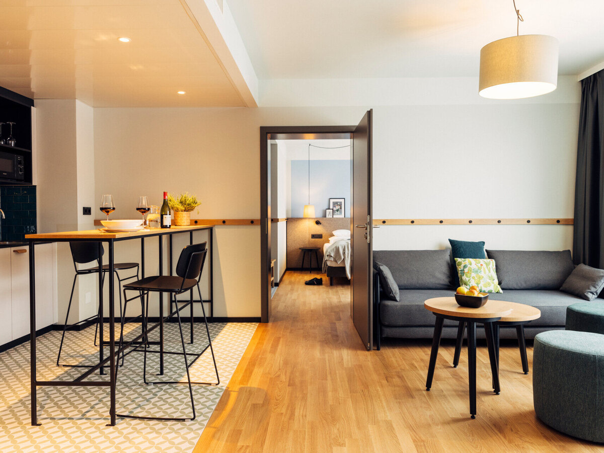 2-Zimmer-Apartment — möbliertes Apartment auf Zeit in Villach, 55–60 m², Kurzzeitmiete über IMMOXX