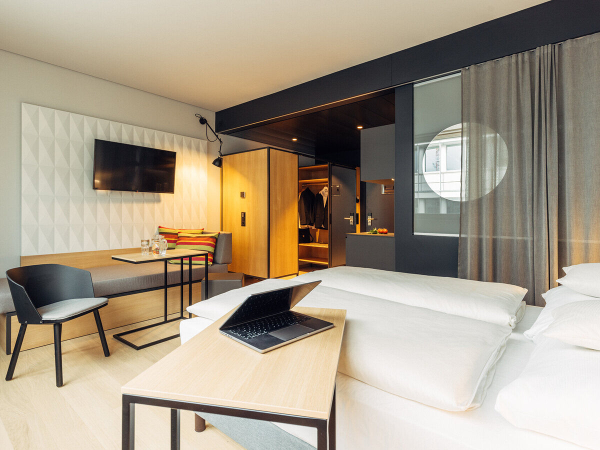 Studio Exklusiv — möbliertes Apartment auf Zeit in Zürich, 22–28 m², Kurzzeitmiete über IMMOXX